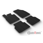 Original Gledring Passform Fußmatten Gummimatten 4 Tlg.+Fixing - Volkswagen VW e-ID4 Elektro 2021->